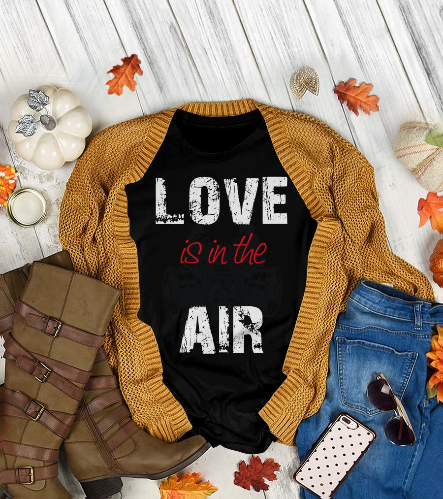 LOVE is in the AIR Gas Mask T-Shirt