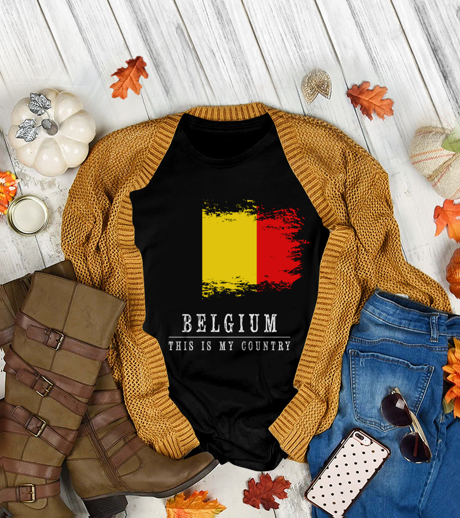 Belgium This Is My Country T-Shirt