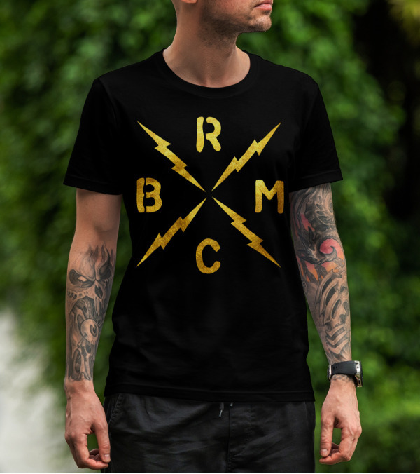 Black Rebel Motorcycle Club BRMC Lightning T-Shirt