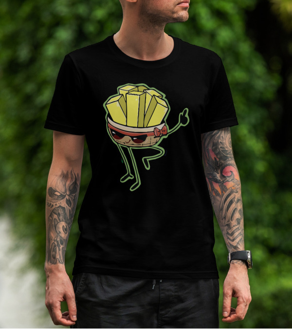 Exotic Butter Disco Dancing Smooth With Sunglasses And Bow Tie T-Shirt