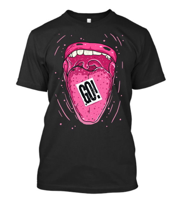 GO Exclamation Bold Tongue T-Shirt