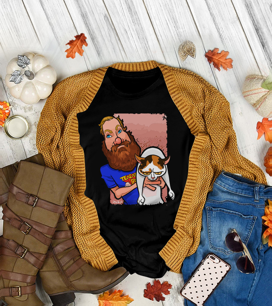Tenna T Bored Cat T-Shirt