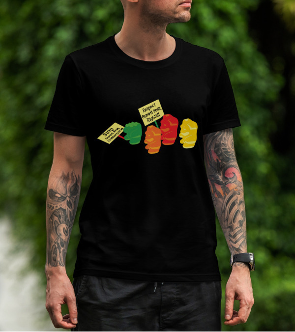 Stop Gummibear Cruelty Respect Gummi Bear Rights T-Shirt