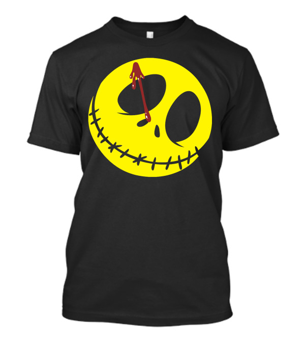 Who Es The Skellignton Smiley Face Horror T-Shirt