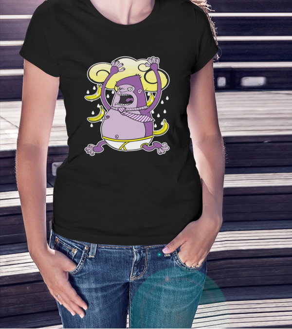 I Make It Rain Monkey With Bananas And Cloud T-Shirt