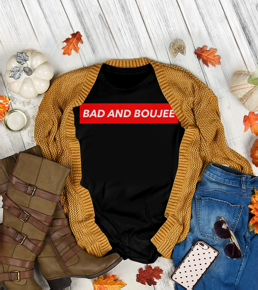 Bad And Boujee Red Box T-Shirt