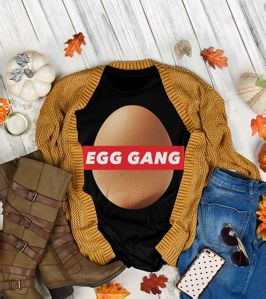 EGG GANG Brown Egg T-Shirt