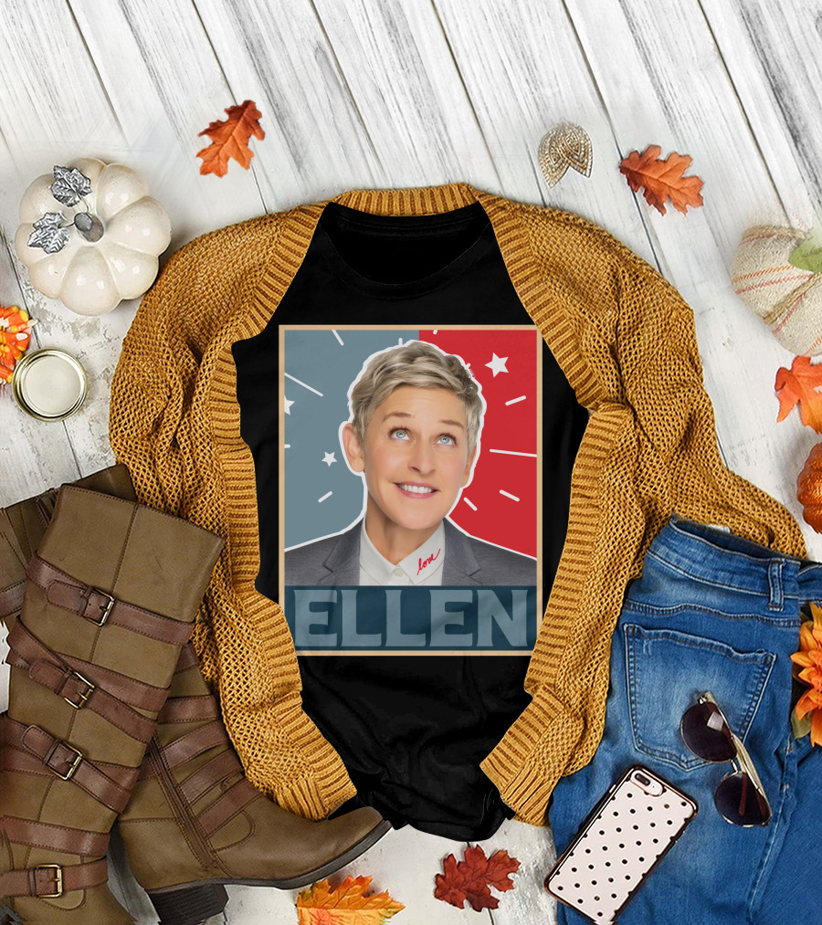 Ellen Love Hope Stars T-Shirt