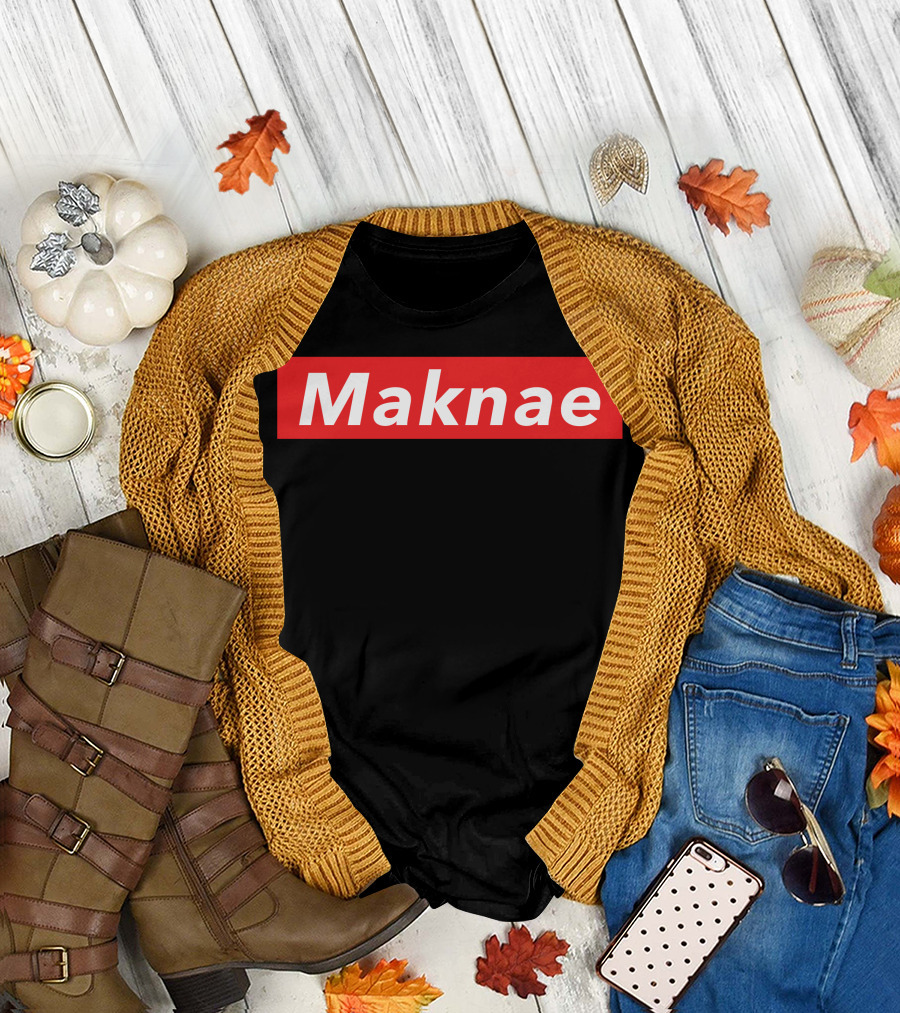 Maknae K-Pop Inspired Red T-Shirt