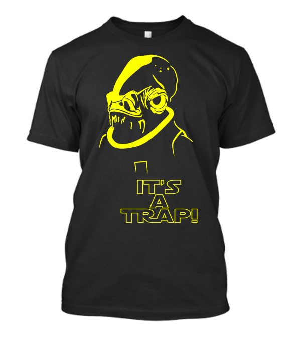 Admiral Ackbar It's A Trap Iconic Star Wars T-Shirt