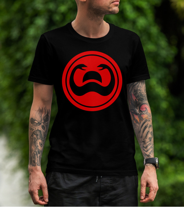 Thulsa Doom Conan Serpent Symbol Red Circle T-Shirt