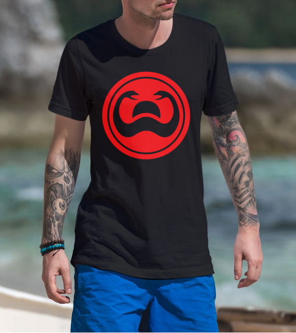 Thulsa Doom Conan Serpent Symbol Red Circle T-Shirt
