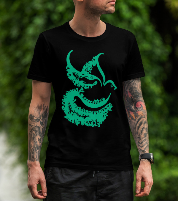 Hope Peace Serenity Mystic Green T-Shirt