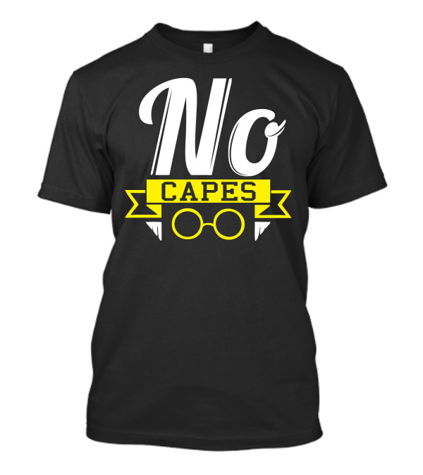 No Capes Superhero Edna Mode Inspired T-Shirt