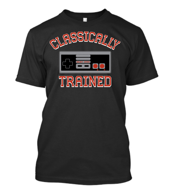 CLASSICALLY TRAINED Nintendo Controller T-Shirt