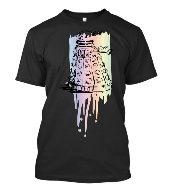 Color Dalek Pastel Drip T-Shirt