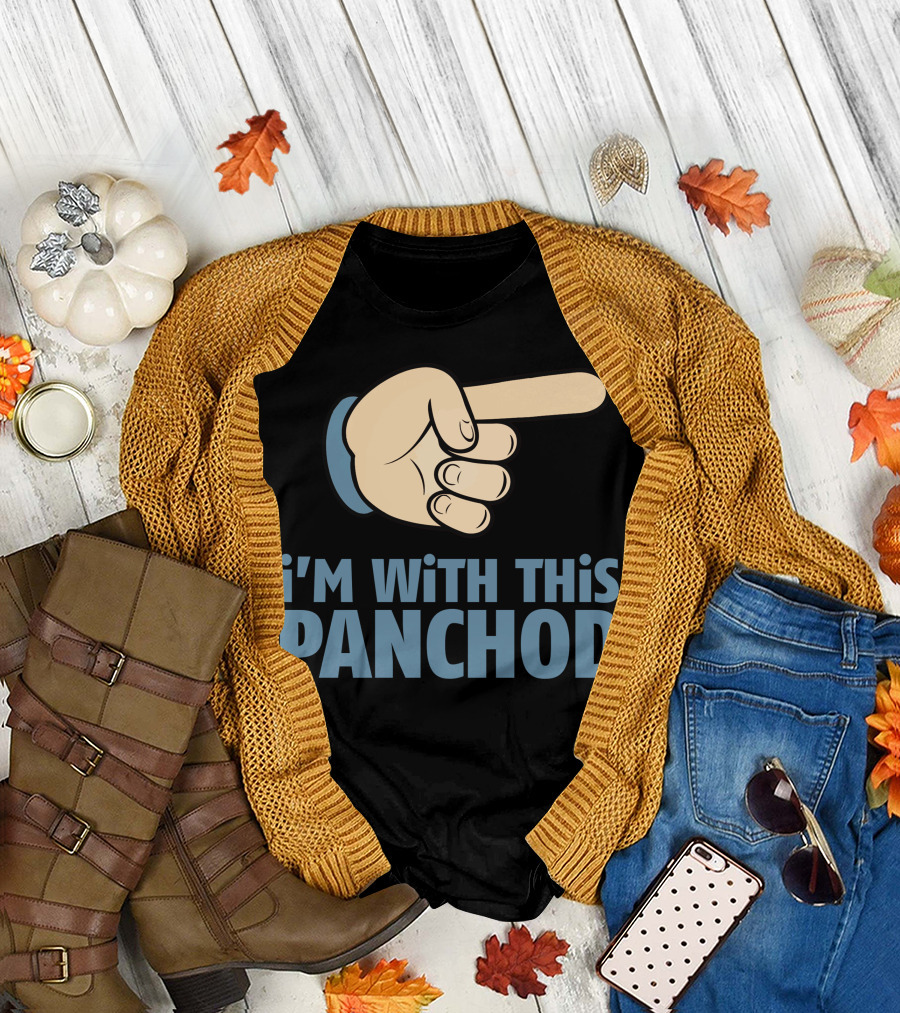 I'M With This Panchod Pointing Hand T-Shirt