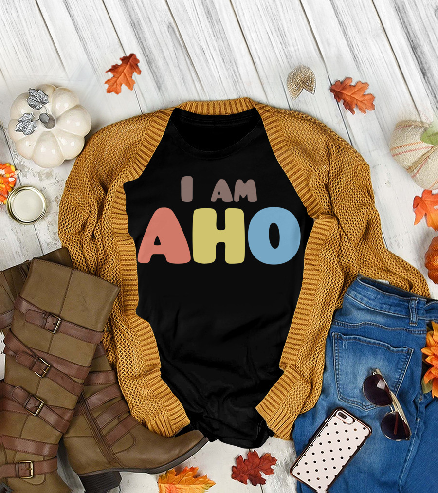I Am Aho Yuru Yuri Anime Phrase T-Shirt
