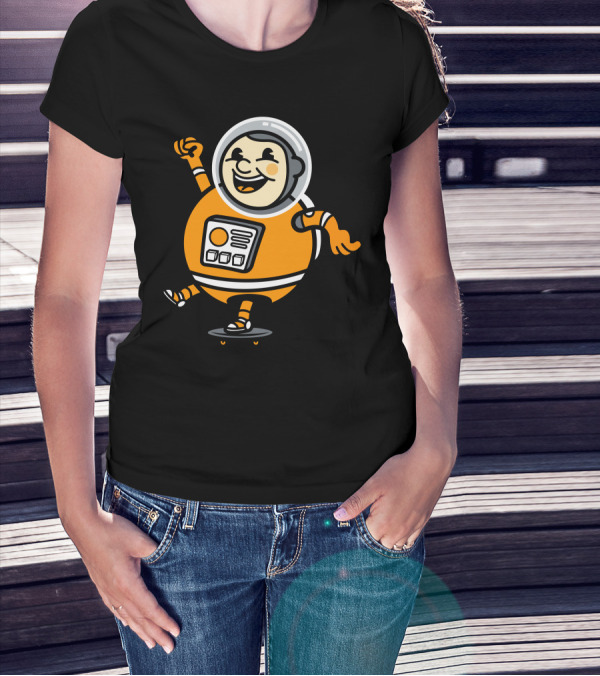 Fat Astronauts Playful Space Adventurer T-Shirt