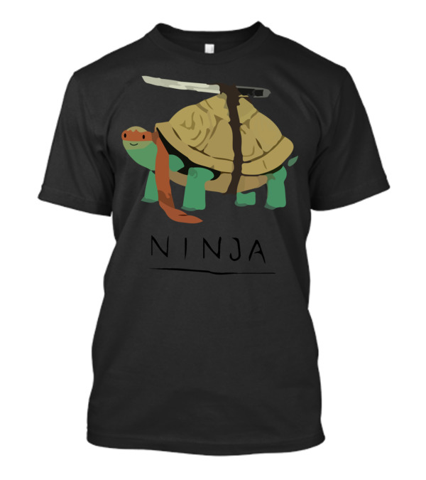 Ninja Turtle With Bandana And Sword T-Shirt
