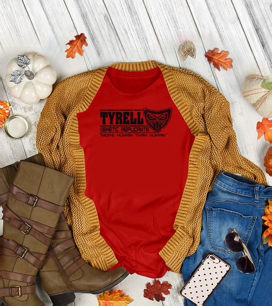 Tyrell Genetic Replicants More Human Than Human Owl T-Shirt