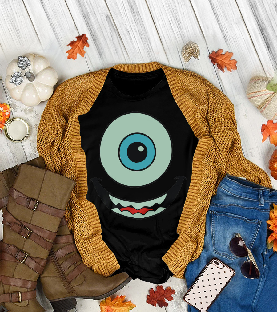 Mike Wazowski Monsters University Face T-Shirt