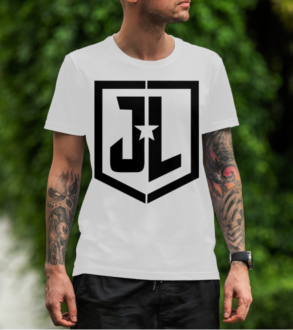 Justice League JL Shield T-Shirt