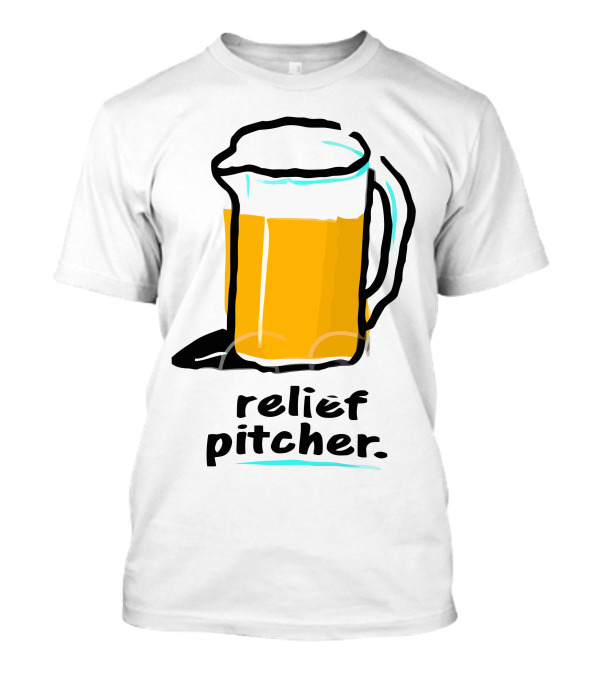Relief Pitcher Beer Mug T-Shirt
