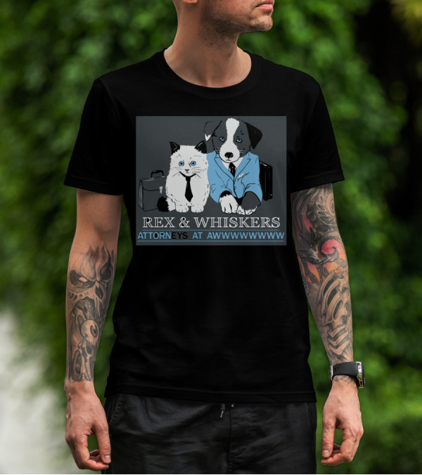 Rex And Whiskers Attorneys At Awwwwwww T-Shirt