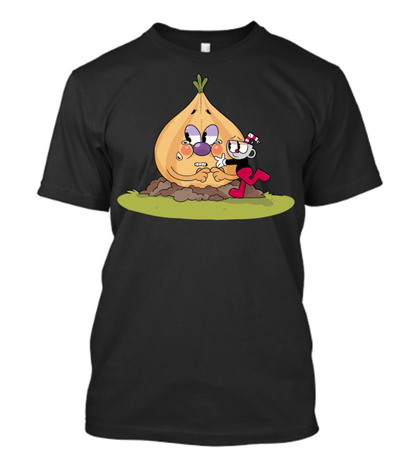 Cuphead Bros Teary Onion Give Me Hug T-Shirt