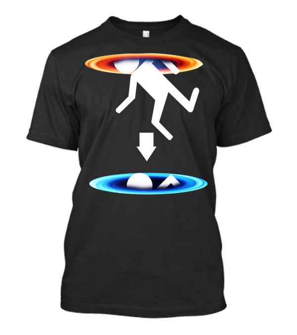 Portal Loop Iconic Symbol Video Game T-Shirt
