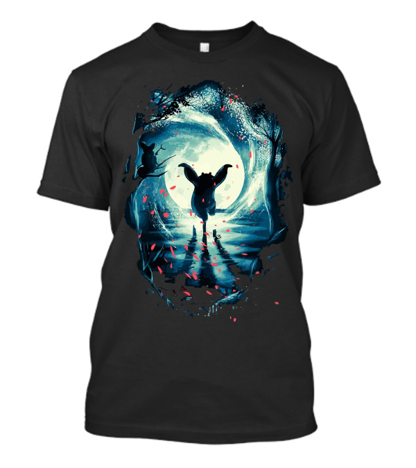 Secret Practice Moonlit Dance In Mystical Forest T-Shirt