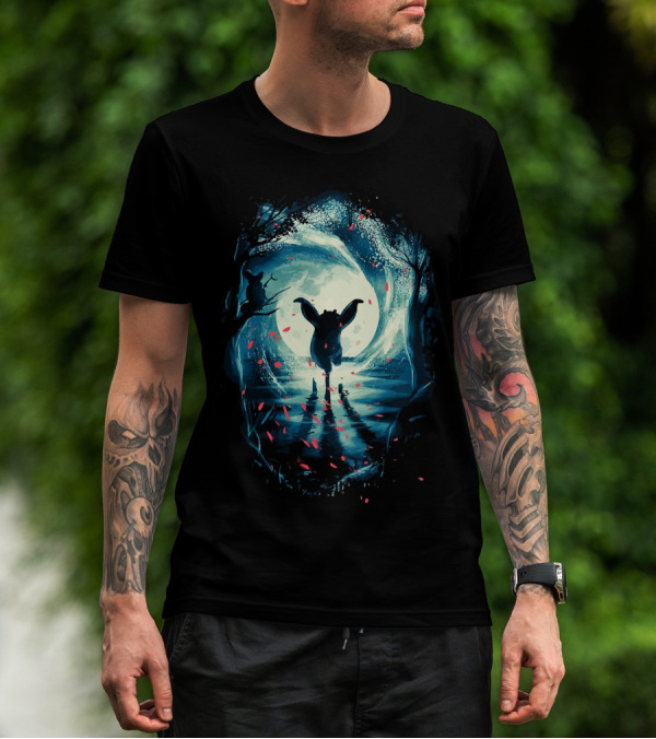 Secret Practice Moonlit Dance In Mystical Forest T-Shirt