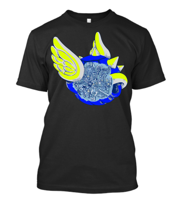 Slow And Unfairly Blue Shell Nerdy Mech Compilation T-Shirt