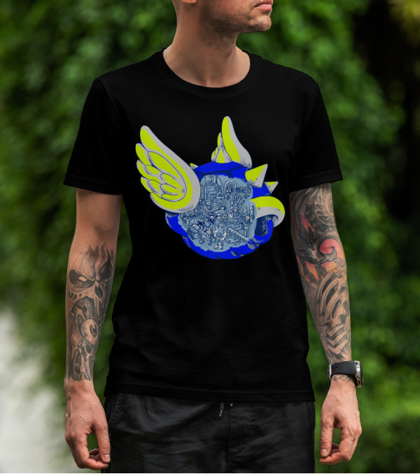 Slow And Unfairly Blue Shell Nerdy Mech Compilation T-Shirt