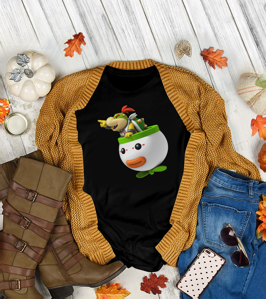 Super Mario Bowser Jr Clown Car Adventure T-Shirt
