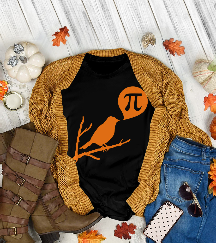 Bird Speaking Pi T-Shirt