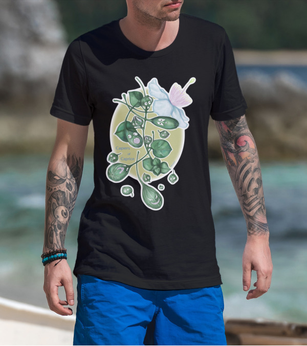 Capers Of Caprice Plant Expression Faces T-Shirt