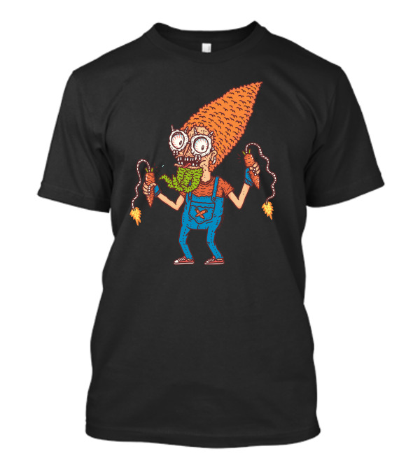 Carrot Man Bearded Creature With Whipped Roots T-Shirt