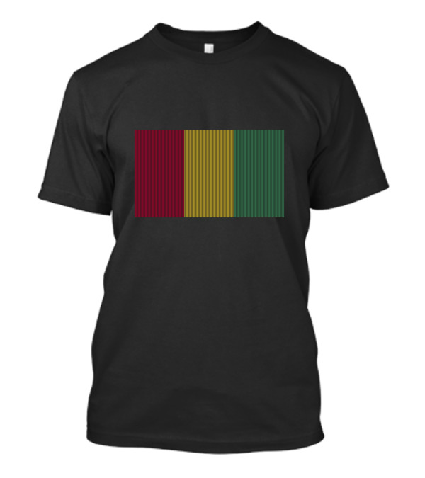 Guinea Flag Vertical Stripe T-Shirt