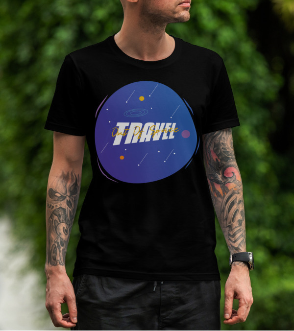 Travel Out Of Space Celestial Adventure T-Shirt