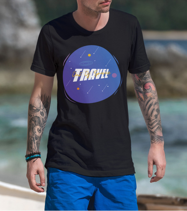 Travel Out Of Space Celestial Adventure T-Shirt