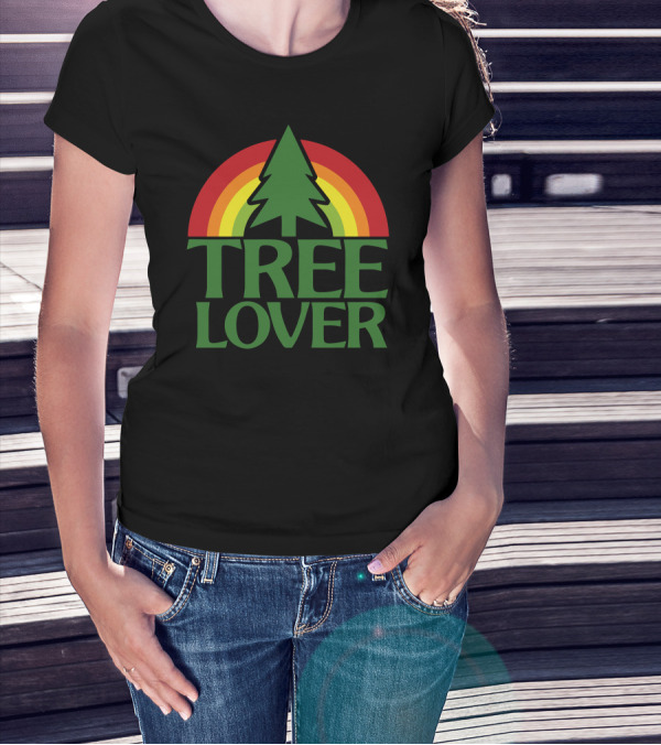 Tree Lover Rainbow Pine T-Shirt