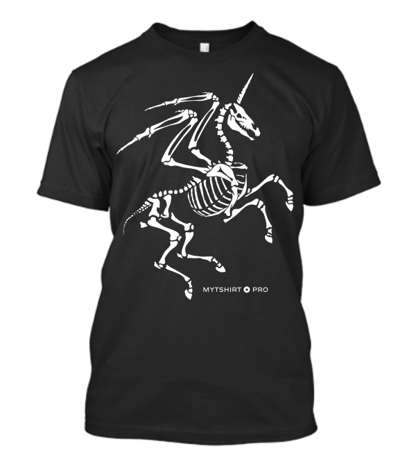 Unicorn Horse Skeleton MyTshirt Pro T-Shirt