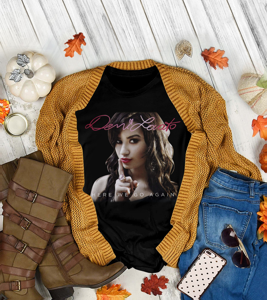 Demi Lovato Here We Go Again T-Shirt