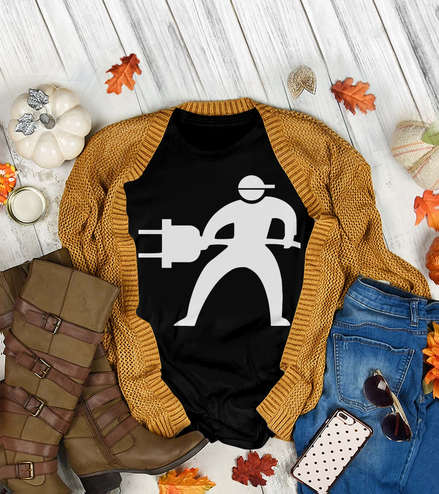 Electric Boy Plug Icon Dynamism T-Shirt