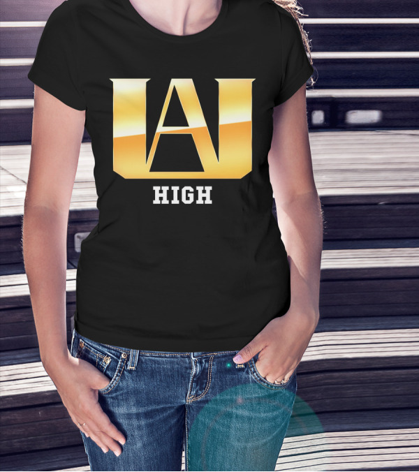 UA High Hero Academia Gold T-Shirt