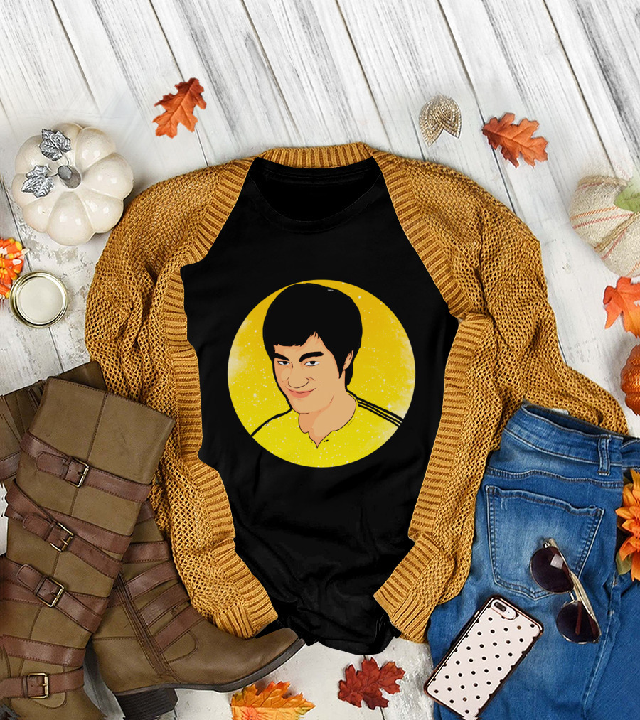 Lee Yellow Martial Arts T-Shirt