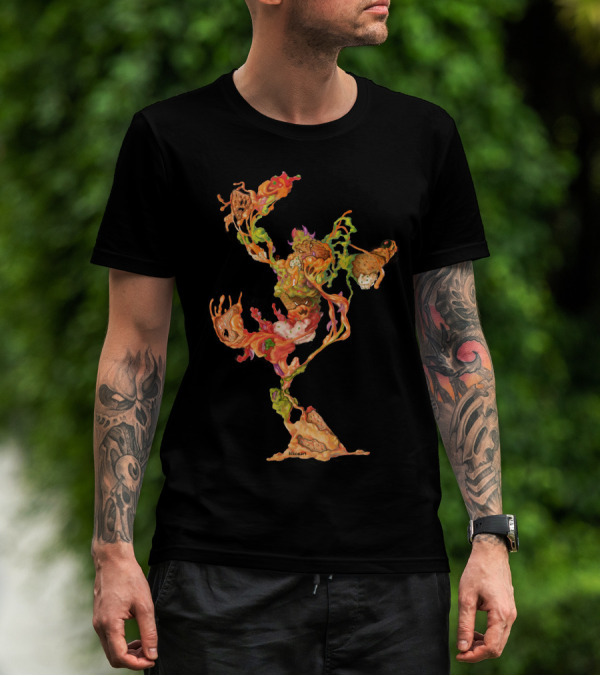 N For Nacho Necromancer God Of The Crunchy Cheese Realm T-Shirt