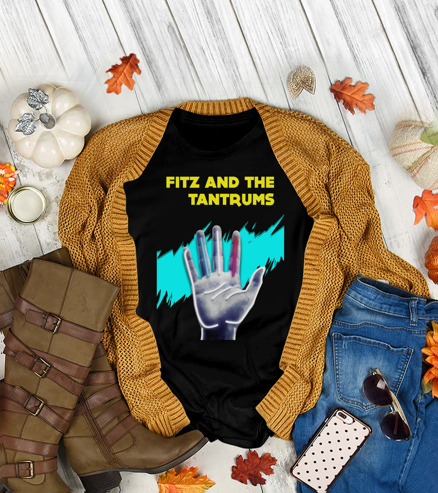Fitz and the Tantrums Neon Hand T-Shirt